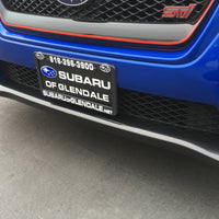 Front Bumper Lip Vinyl Overlay -S207 Style | 2015-2017 Subaru WRX/STI
