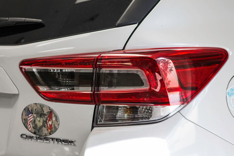 Tail Light Overlay with Reverse Cut Out - Smoke Tint