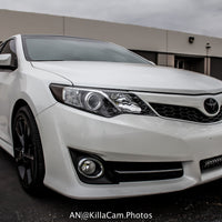 Toyota Camry Headlight Smoked Overlay