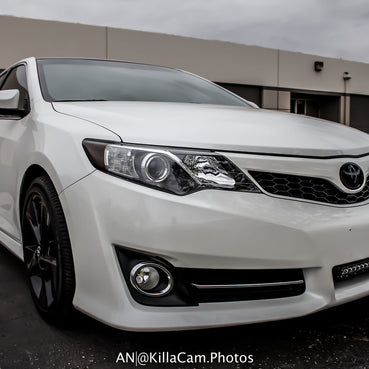Toyota Camry Headlight Smoked Overlay