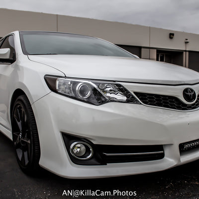 Toyota Camry Headlight Smoked Overlay
