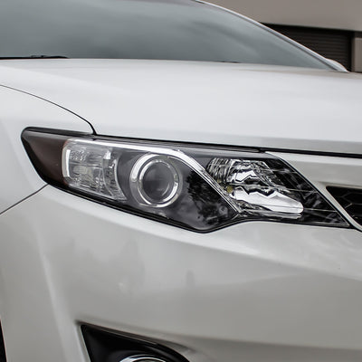 2012-2014 Toyota Camry Headlight Amber Smoked Tint Delete