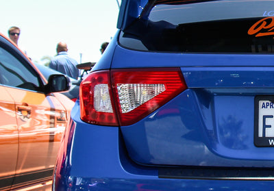 Red Tail Light Tint Overlays w/ Custom Cutouts