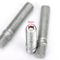 Lightweight Wheel Spacers | Pair (Set of 2) w/ Extended Lug Bolts