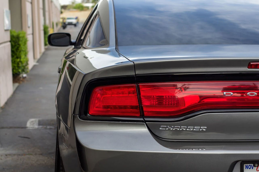 Reverse Light Tint Overlays - Red Tint | 2011-2014 Dodge Charger