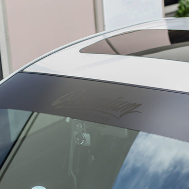 STEALTH Premium Signature Window Banner ( Black / Black )