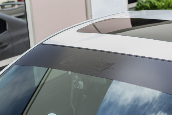 STEALTH Premium Signature Window Banner ( Black / Black )