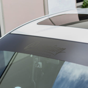 STEALTH Premium Signature Window Banner ( Black / Black )