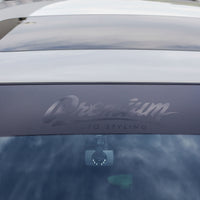 STEALTH Premium Signature Window Banner ( Black / Black )