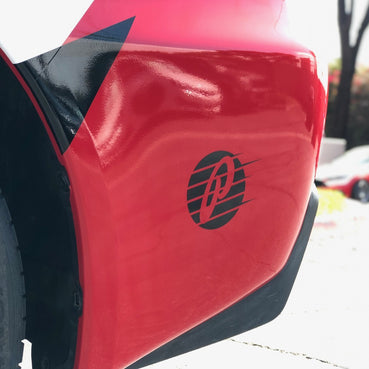 5" Premium Fast Logo Decal Set