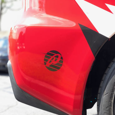 5" Premium Fast Logo Decal Set