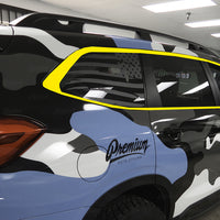 2019-2025 Subaru Ascent Window Trim Chrome Delete Kit - Gloss Black