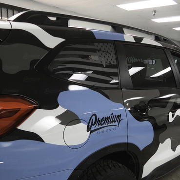 2019-2025 Subaru Ascent Window Trim Chrome Delete Kit - Gloss Black
