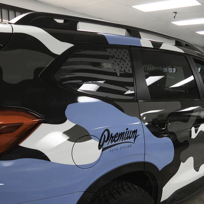 2019-2025 Subaru Ascent Window Trim Chrome Delete Kit - Gloss Black