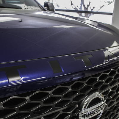 Grille Lettering Vinyl Inlay - Select Color | 2016-2024 Nissan Titan-XD