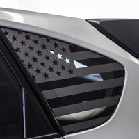 American Flag Quarter Window DECAL (2008 - 2014 IMPREZA WRX / STI HATCHBACK)