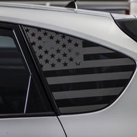 American Flag Quarter Window DECAL (2008 - 2014 IMPREZA WRX / STI HATCHBACK)