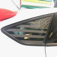 American Flag Quarter Window DECAL (2013-2018 Focus ST/RS)