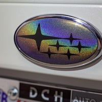 Psychedelic Color Shift Emblem Overlays