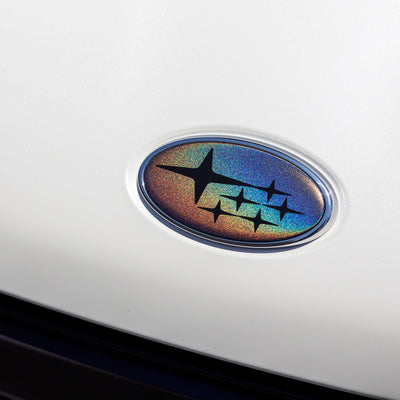 Limited Edition Psychedelic Emblem Overlays (08-14 WRX/STI Sedan)