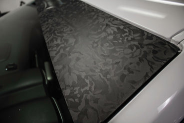 Shadow Black Windshield Banner