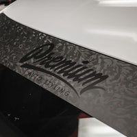Shadow Black / Satin Black Windshield Banner ( Limited )