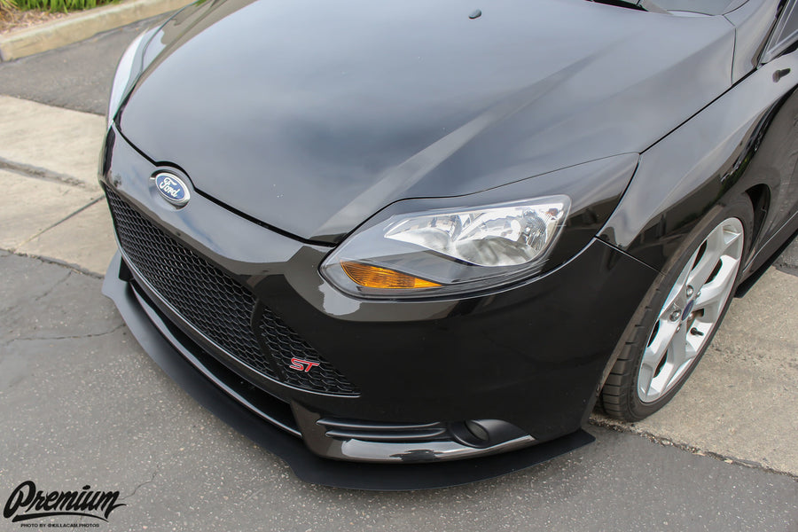 Headlight Amber Delete Vinyl/Tint Overlay | 2013 - 2014 Ford Focus ST