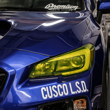 2015-2021 Subaru WRX Yellow Headlight Tint Kit