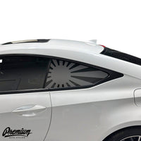 2015-2019 LEXUS RC RISING SUN FLAG GLOSS RED