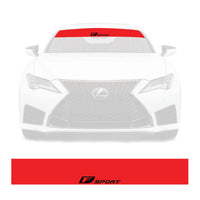 F Sport Windshield Banner - Universal Fit