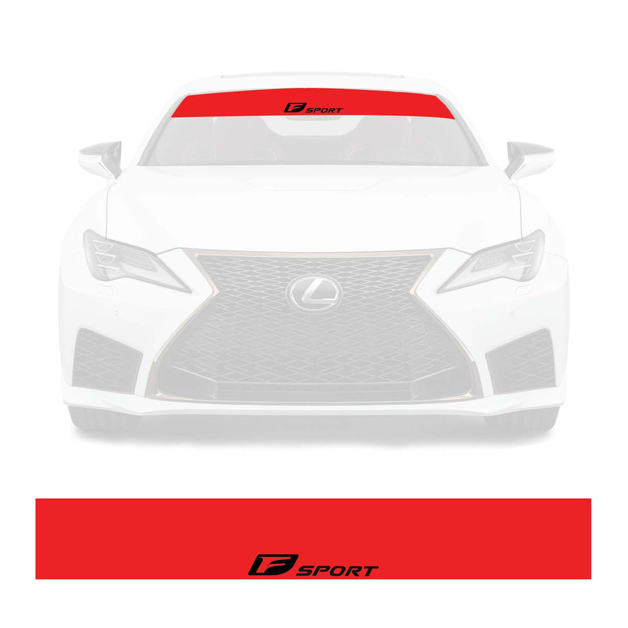 F Sport Windshield Banner - Universal Fit