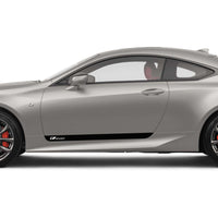 F Sport Lower Door Rocker DECALs - 2015-2023 Lexus RC