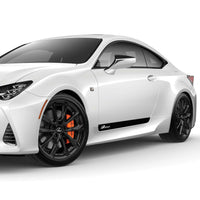 F Sport Lower Door Rocker DECALs - 2015-2023 Lexus RC