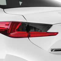 Tail Light Overlay Inserts (Clear Portion Only) - Smoke Tint | 2015-2019 Lexus RC & RC-F