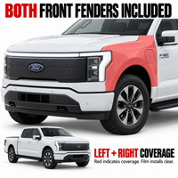 2022–2024 Ford F-150 Lightning Full Front PPF Kit | DIY Precut Clear Paint Protection Film