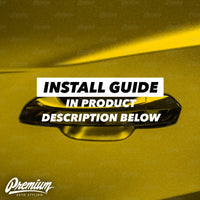 Door Handle Vinyl Overlay  | 2018-2024 Lamborghini Urus