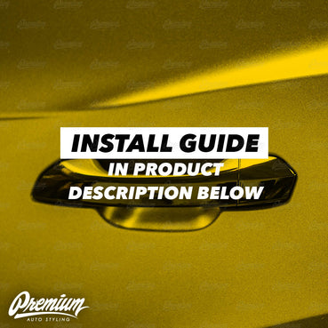 Door Handle Vinyl Overlay  | 2018-2024 Lamborghini Urus