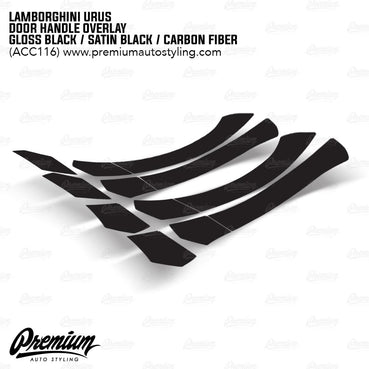 Door Handle Vinyl Overlay  | 2018-2024 Lamborghini Urus