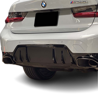 Carbon Fiber Vinyl Diffuser Overlay Kit | 2023+ BMW M340i