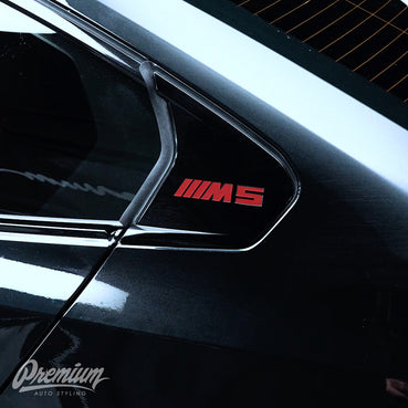 Pre-Cut Vinyl Lettering Inlay (BMW G90 M5)