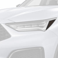 2022–2026 Acura MDX Headlight Amber Delete Side Marker Overlays | Smoke Tint or Gloss Black