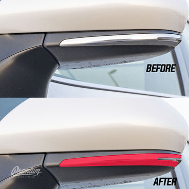 Side Mirror Chrome ACCENT Pre-cut Overlay | 2018-2026 Toyota Camry