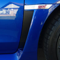 Gloss Black / Satin Black / Carbon Fiber / Shadow Black - Fender Accent Vinyl Overlay | 2015-2021 Subaru WRX / STI