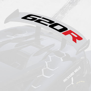 McLaren 620R Rear Wing Decal | OEM-Style Replacement