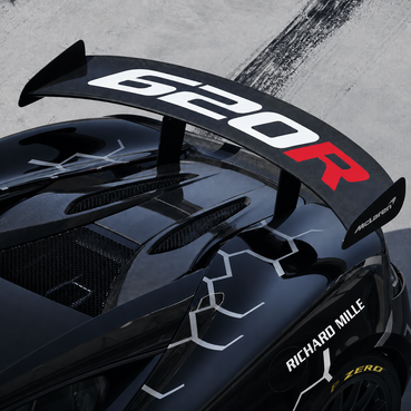 McLaren 620R Rear Wing Decal | OEM-Style Replacement