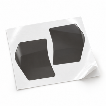 2023-2026 BMW G87 M2 Taillight Side Marker Reflector Pre-Cut Vinyl Overlay | Smoked Tint & Gloss Black