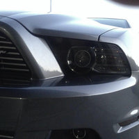 Smoked Headlight Tint Overlay | 2010-2014 Ford Mustang
