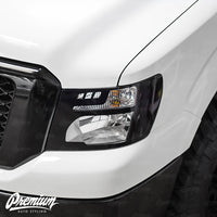 Headlight Amber Delete + Custom Cut Out Overlay | 2012-2021 Nissan NV1500-3500