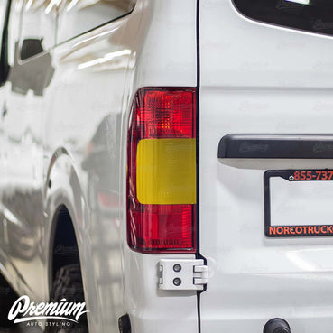 Tail Light Overlay - Smoke Tint | 2012-2020 Nissan NV1500-3500