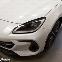 TEXTURED CARBON FIBER EYELID OVERLAY